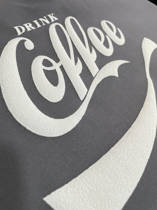DRINK COFFEE-puff effect