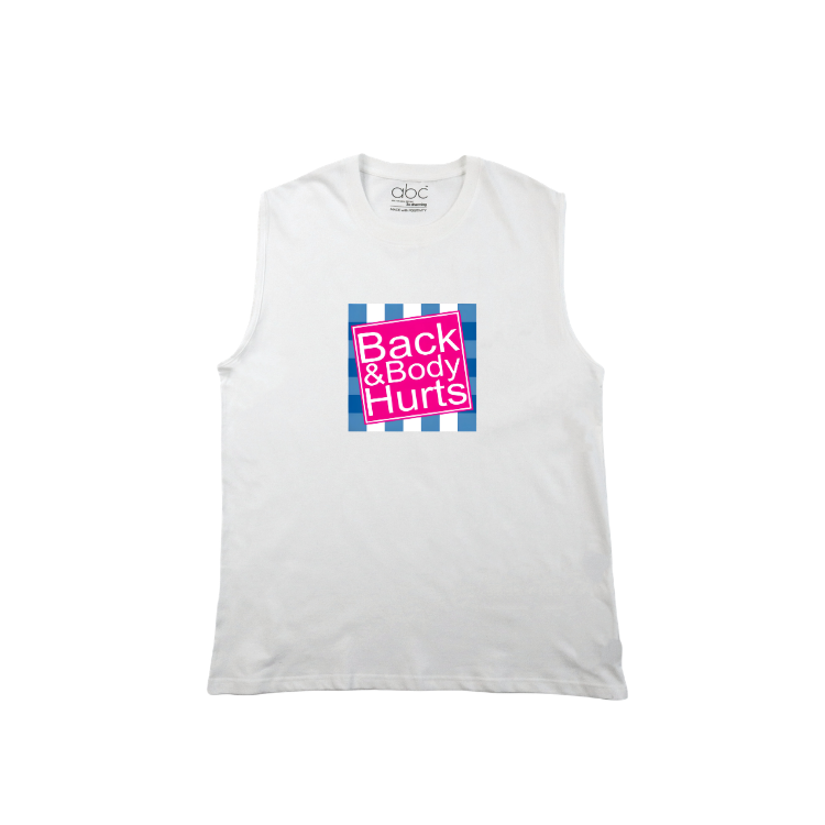 BACK & BODY HURTS-glow in the dark