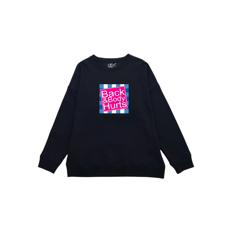 BACK & BODY HURTS-glow in the dark