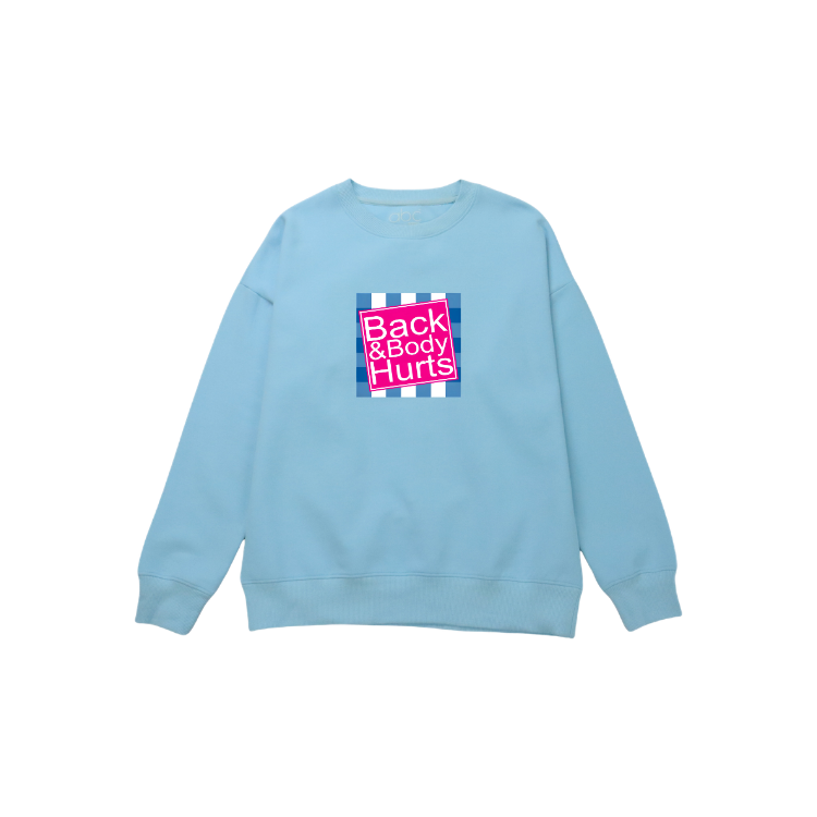 BACK & BODY HURTS-glow in the dark