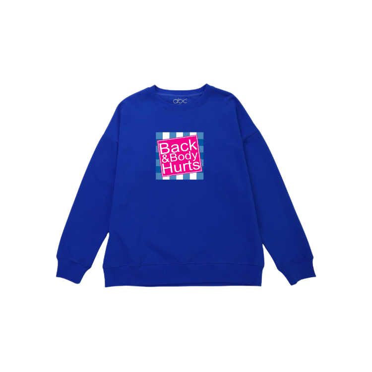 BACK & BODY HURTS-glow in the dark
