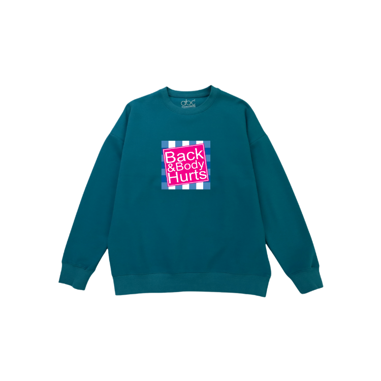 BACK & BODY HURTS-glow in the dark