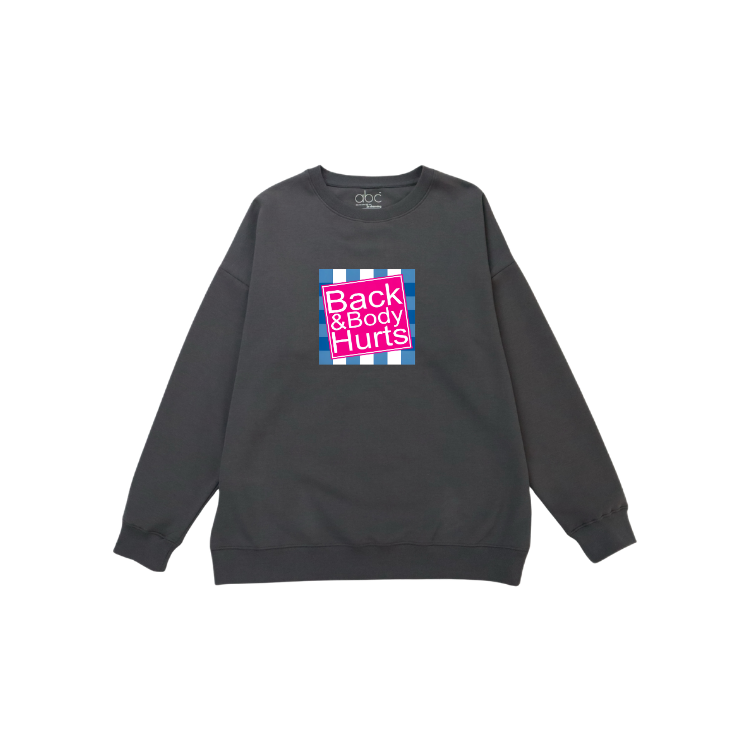 BACK & BODY HURTS-glow in the dark