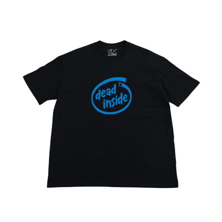 DEAD INSIDE-velvet effect