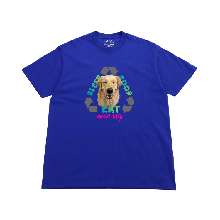 EAT SLEEP POOP REPEAT-velvet effect