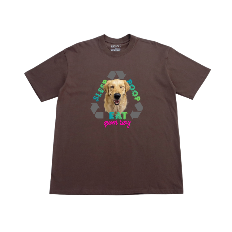 EAT SLEEP POOP REPEAT-velvet effect