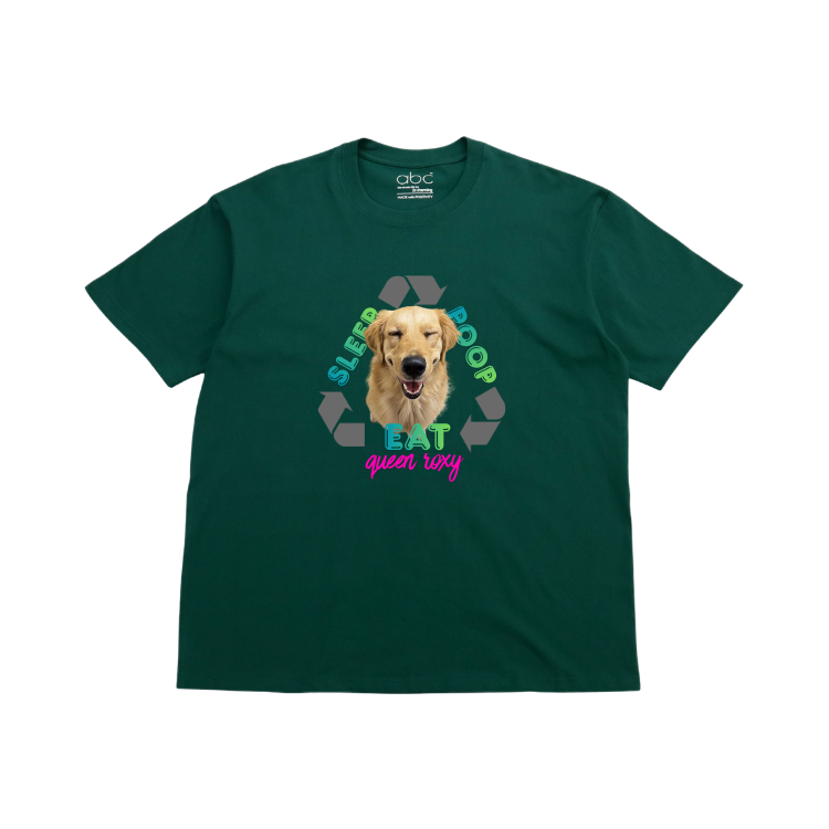 EAT SLEEP POOP REPEAT-velvet effect