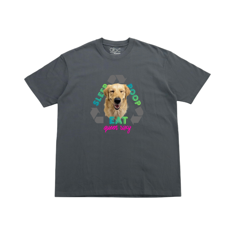 EAT SLEEP POOP REPEAT-velvet effect