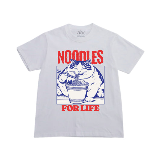NOODLES FOR LIFE - white
