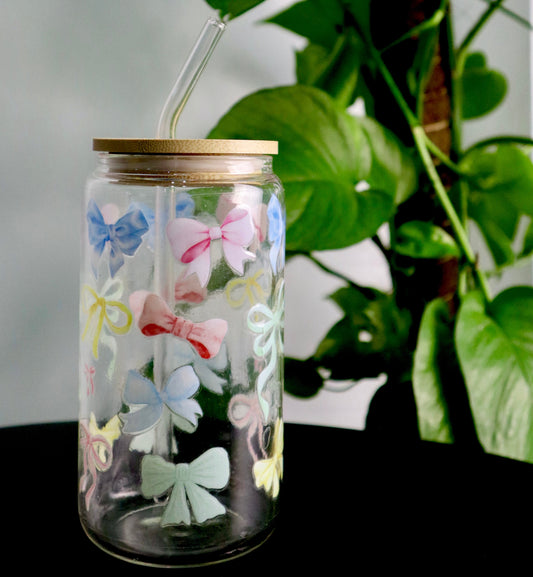 Colourful Ribbon Libbey Glass