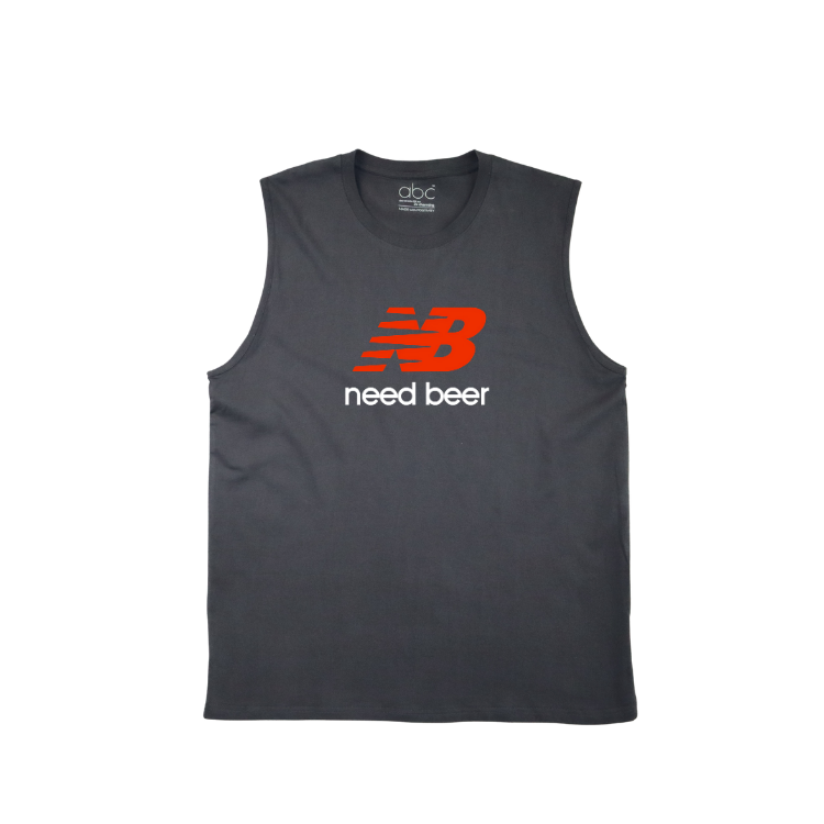 NEED BEER-velvet effect