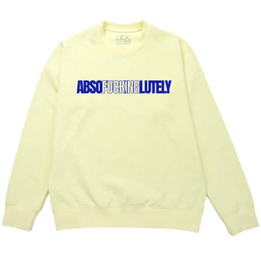 ABSOFUCKINGLUTELY-yellow