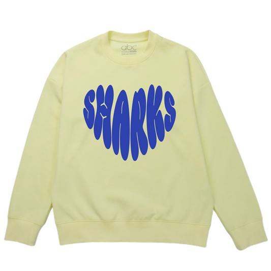 LOVE SHARK- yellow