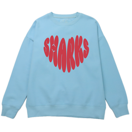 LOVE SHARK- blue